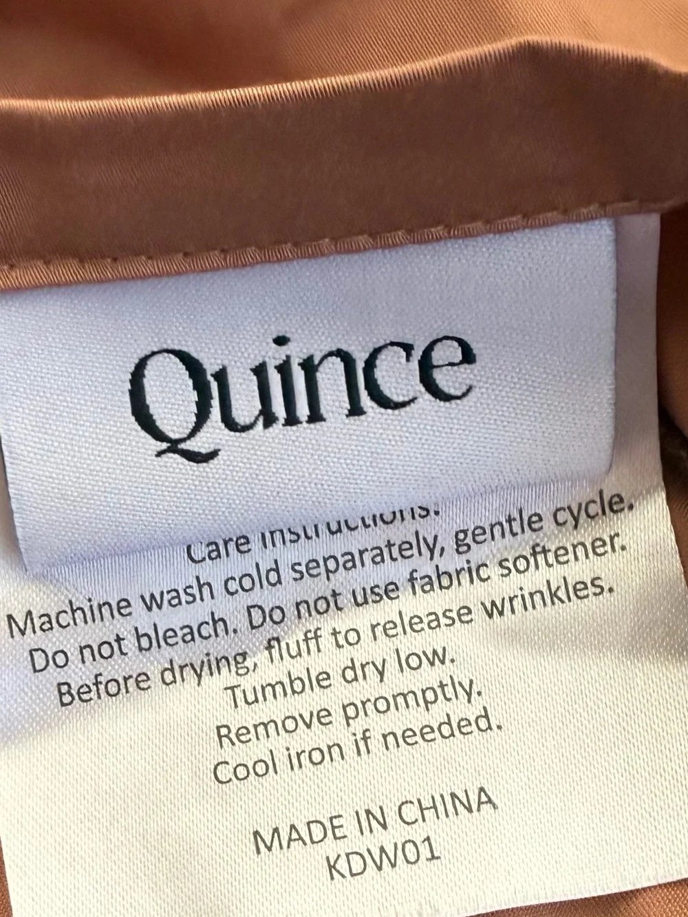 NWOT Full/Queen Quince Bamboo Duvet Cover Set
